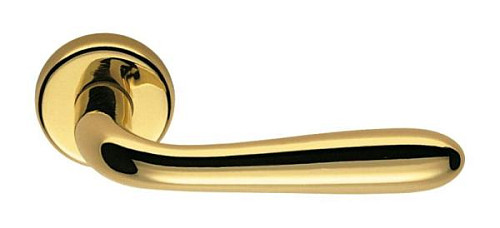 Ручки на розеті COLOMBO Robot CD41 (CD69BZGG-CD63GB) полірована латунь - Фото №2