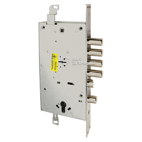 Механізм замка MUL-T-LOCK Matrix DFM30328M Двосистемний (BS65*85мм) хром полірований без зв.планки - Фото №1