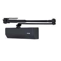 Доводчик RYOBI DS-2055P BC PRL с фиксацией до 80кг Серый Антрацит