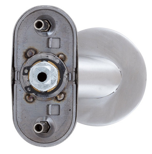 Ручка розетте (половинка) ROSTEX Tablet ES32 фиксированная нержавеющая сталь матовая - Фото №2