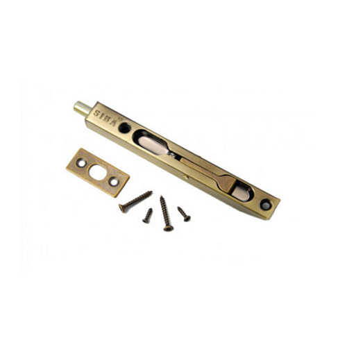 Шпингалет SIBA B1 160 мм AB античная бронза - Фото №2