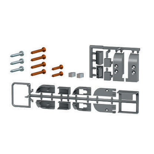 Порог накладной выдвижной COMAGLIO 1450 83-63 см коричневый - Фото №2