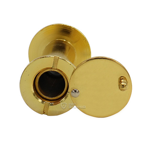 Дверной глазок KEDR DV204 60-90 GP латунь - Фото №4