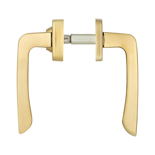 Ручки на планці з протектором ROSTEX Astra R 85мм (38-55мм) титан PVD матовий - Фото №4