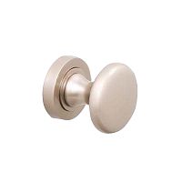 Ручка-кноб METAL-BUD ГАЛКА фіксована універсальна нікель сатиновий