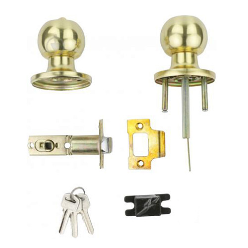 Ручка-заскочка BRUNO 607 (BS60/70мм) ET PB полірована латунь - Фото №3