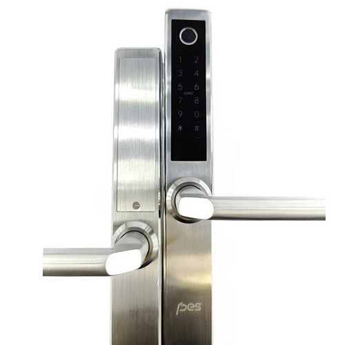 Розумний замок PES Aston накладний нержавіюча сталь - Фото №3