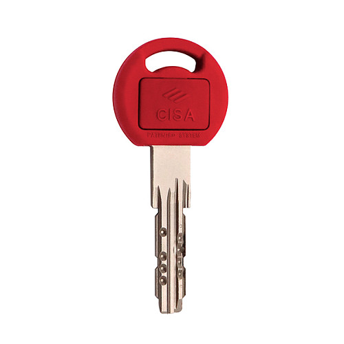 Циліндр половинка CISA Astral Tekno PRO 40 (30*10) нікель матовий 3 ключі - Фото №12