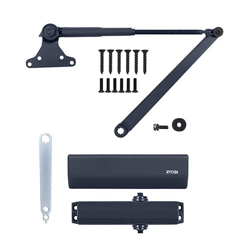 Дотягувач RYOBI DS-1554P PRL HO з фіксацією до 60кг Сірий антрацит - Фото №6