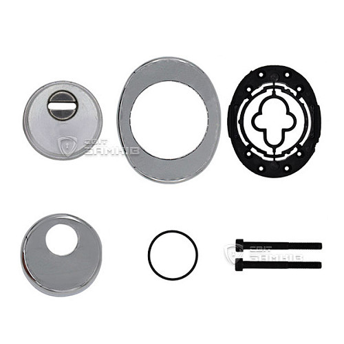 Протектор AZZI FAUSTO F23 Antitubo 33 мм 85х70 хром - Фото №4