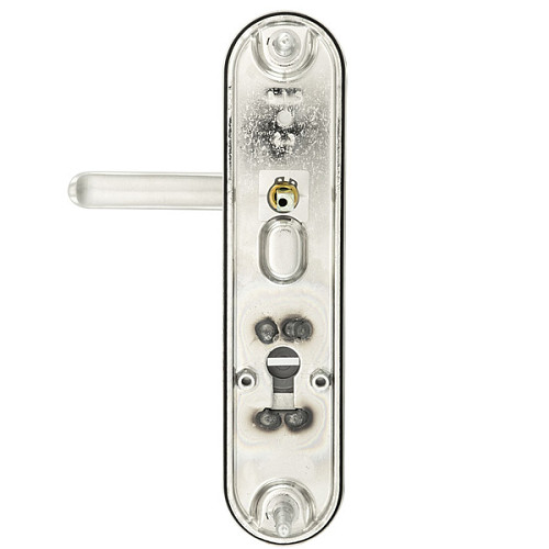 Ручки на планці ROSTEX Universal Plus 85 мм (38-55мм) нержавіюча сталь - Фото №2