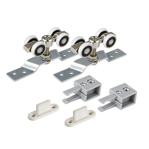 Комплект роликов для раздвижной системы MVM SD-100 100 кг на 1 полотно - Фото №6