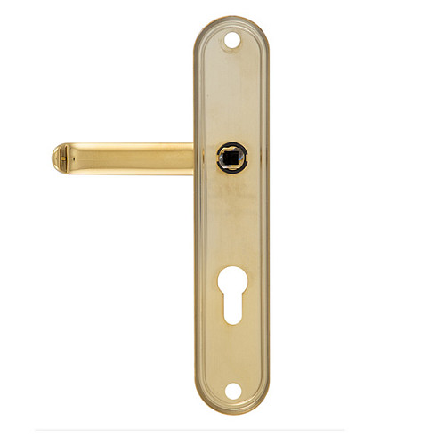 Ручки на планке с протектором ROSTEX Decor R 90мм (38-45мм) титан PVD матовый - Фото №2