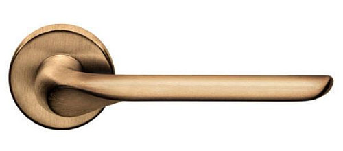 Ручки на розеті DND by MARTINELLI Chop ZGH матова бронза - Фото №2