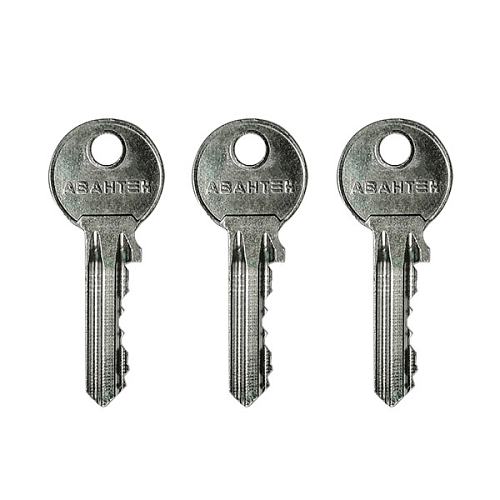 Замок навісний АВАНТЕК T 50 один секрет (4 ключа) - Фото №4