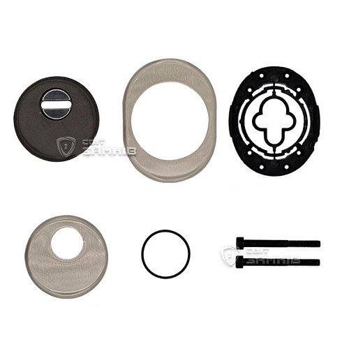 Протектор AZZI FAUSTO F23 Antitubo Widia 25 мм нікель сатин - Фото №4