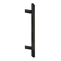 Ручка скоба ZENK METAL Bergama 1200/500.45 (зовнішня) труба 40*20 чорна