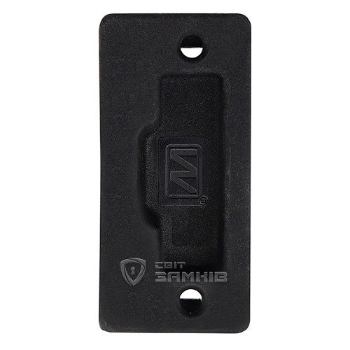 Зворотня планка WALA ALU1 для рами матовий чорний - Фото №2