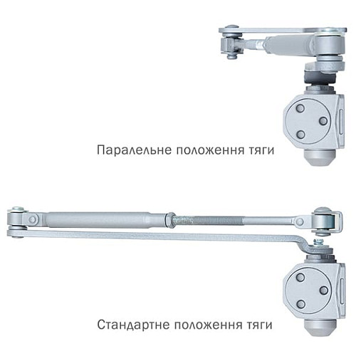 Доводчик RYOBI D-2005V BC UNIV до 100кг FIRE Серый - Фото №5