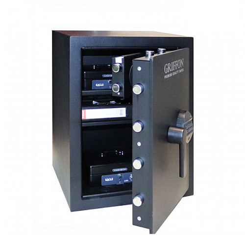 Сейф взломостойкий GRIFFON CLE I.55.ET BLACK - Фото №2