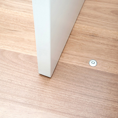 Стопор дверний прихований FANTOM PREMIUM магнітний хром - Фото №6