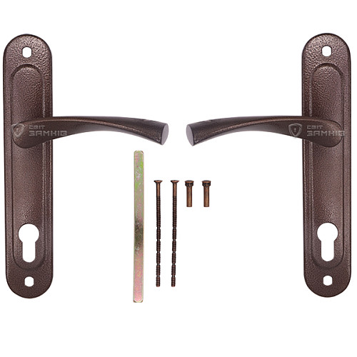 Ручки на планці SHERLOCK H-85R 85 мм коричневий - Фото №6