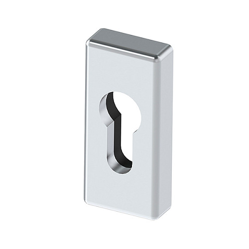 Накладки на сердцевину WALA (комплект) с надвижкой (прямоугольные) inox нержавеющая сталь - Фото №2