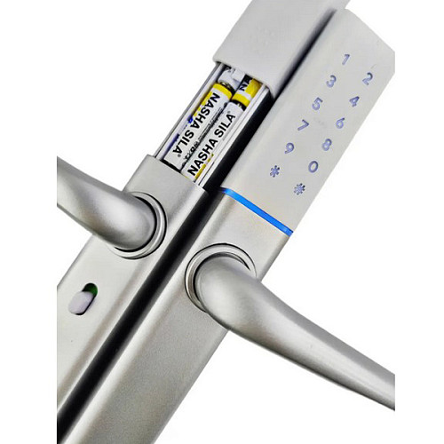 Розумний замок PES Ford накладний сірий - Фото №2