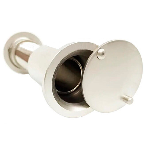 Дверной глазок D27 AL 85-120 никель сатин - Фото №2