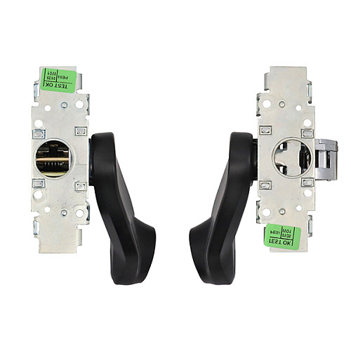 Антипаніка накладна CISA Fast Push 59001.10 1-точкова червоний-чорний - Фото №11