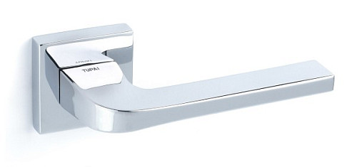 Ручки на розетте TUPAI Supra 3097 Q (801-1999) хром полированный - Фото №2