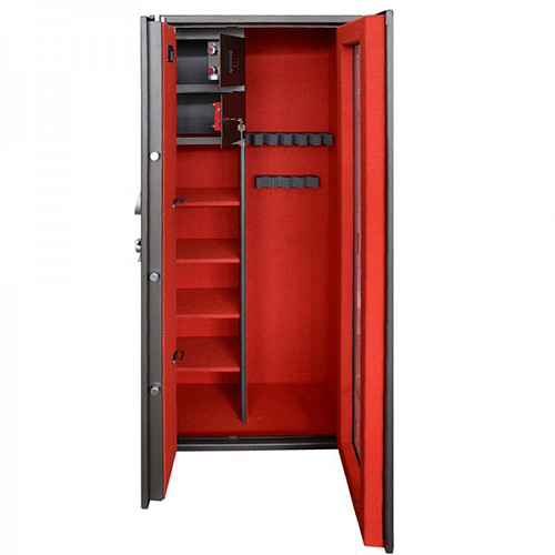 Сейф оружейный GRIFFON GD.700.E.T GLASS из ударопрочного стеклом - Фото №3