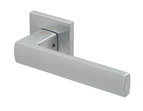 Ручки на розетте SAFITA Strong HS LT SC хром матовый - Фото №2