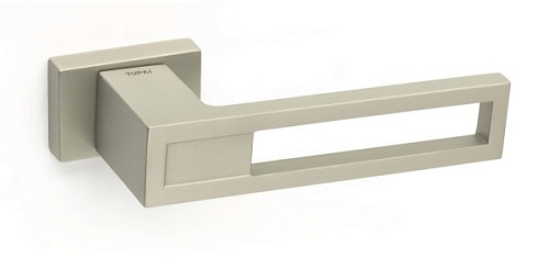 Ручки на розетте TUPAI Buraco 1 2737 RT (3045-1999) никель матовый - Фото №2