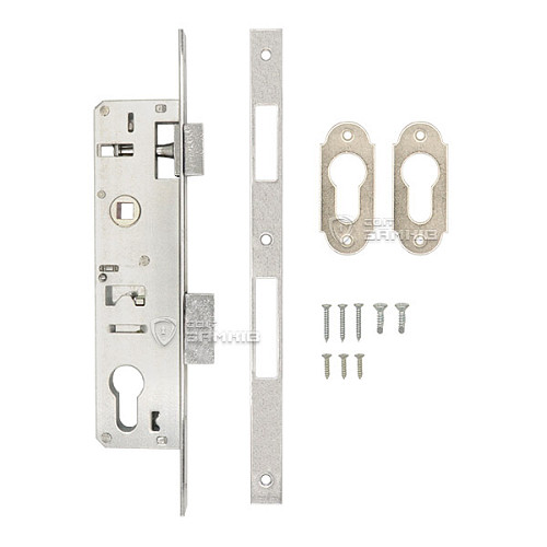 Механізм замка KALE 153 P-30 (16 mm)  (BS30*85мм) хром - Фото №4