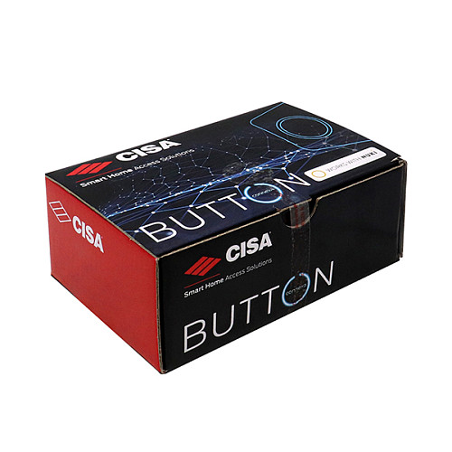 Умная кнопка-контроллер CISA BUTTON 065C4.53.0.A5 для замков DOMO квадратная черная - Фото №5