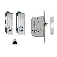 Комплект замка для раздвижной системы FIMET 3663AR матовый хром