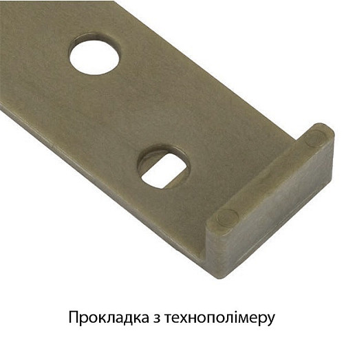 Завіс барний з гальмом ALDEGHI LUIGI 101OA125B 125 мм OA антична латунь - Фото №2