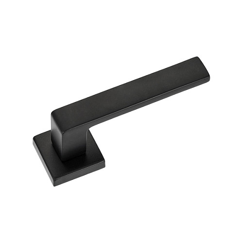 Ручки на розеті SICMA Shelby Nero Opaco чорний матовий - Фото №4