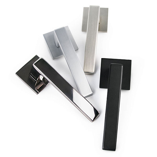 Ручки на розеті MVM Z-1810 (T20-E20) BLACK чорний - Фото №4