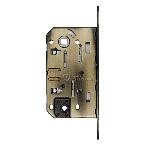 Механізм замка GAVROCHE GR96-M WC (BS50*96мм) магніт.язичок AB бронза - Фото №2