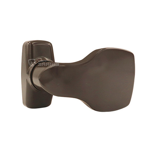 Ручки на розеті MEDOS Merkury фіксована-фіксована коричнева - Фото №2