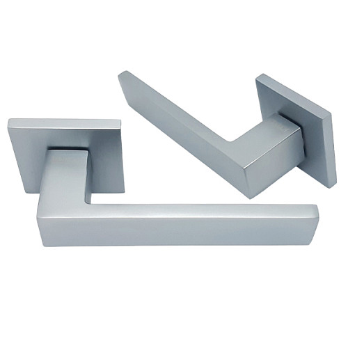 Ручки на розетте GENRICH R77.210 MCP хром матовый - Фото №2