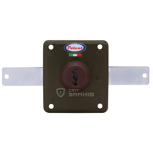 Замок накладний POTENT 1025 (BS42,5мм) 3 ключа - Фото №2