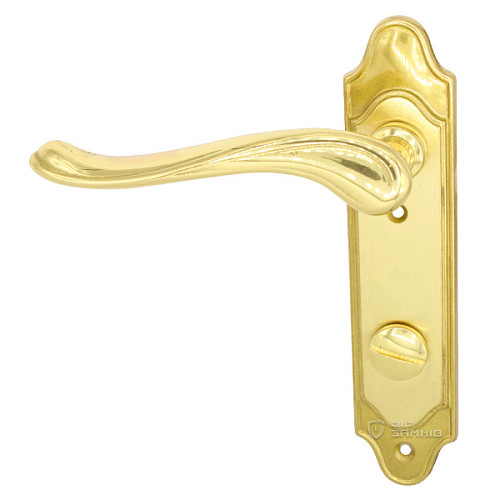 Ручки на планці Рубіно к/п 72 WC OLV золото - Фото №3