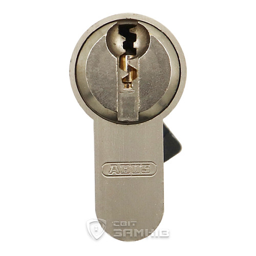 Циліндр половинка ABUS S60P 75 (65*10) нікель - Фото №3