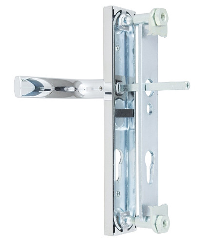 Ручки на планке ROSTEX 807 R 90мм (38-55мм) хром полированный - Фото №2