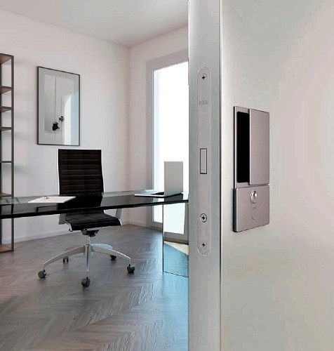 Механізм замка AGB Mediana Polaris Wave PZ магніт (BS50,5мм) хром матовий - Фото №2