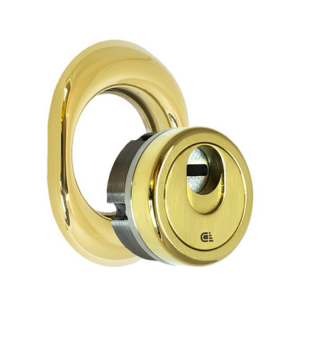 Протектор магнітний DISEC 3G2FM 25мм латунь PVD - Фото №2