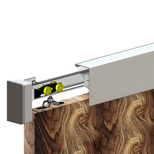 Розсувна система VALCOMP Herkules HS60 довжина 2 м на 1 полотно вагою до 60 кг - Фото №4